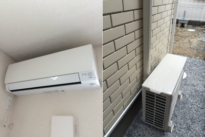 唐津市で4kエアコン取り付け工事